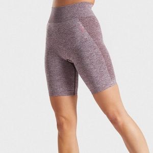 Gymshark Flex Cycling Shorts in Berry Marl Rose